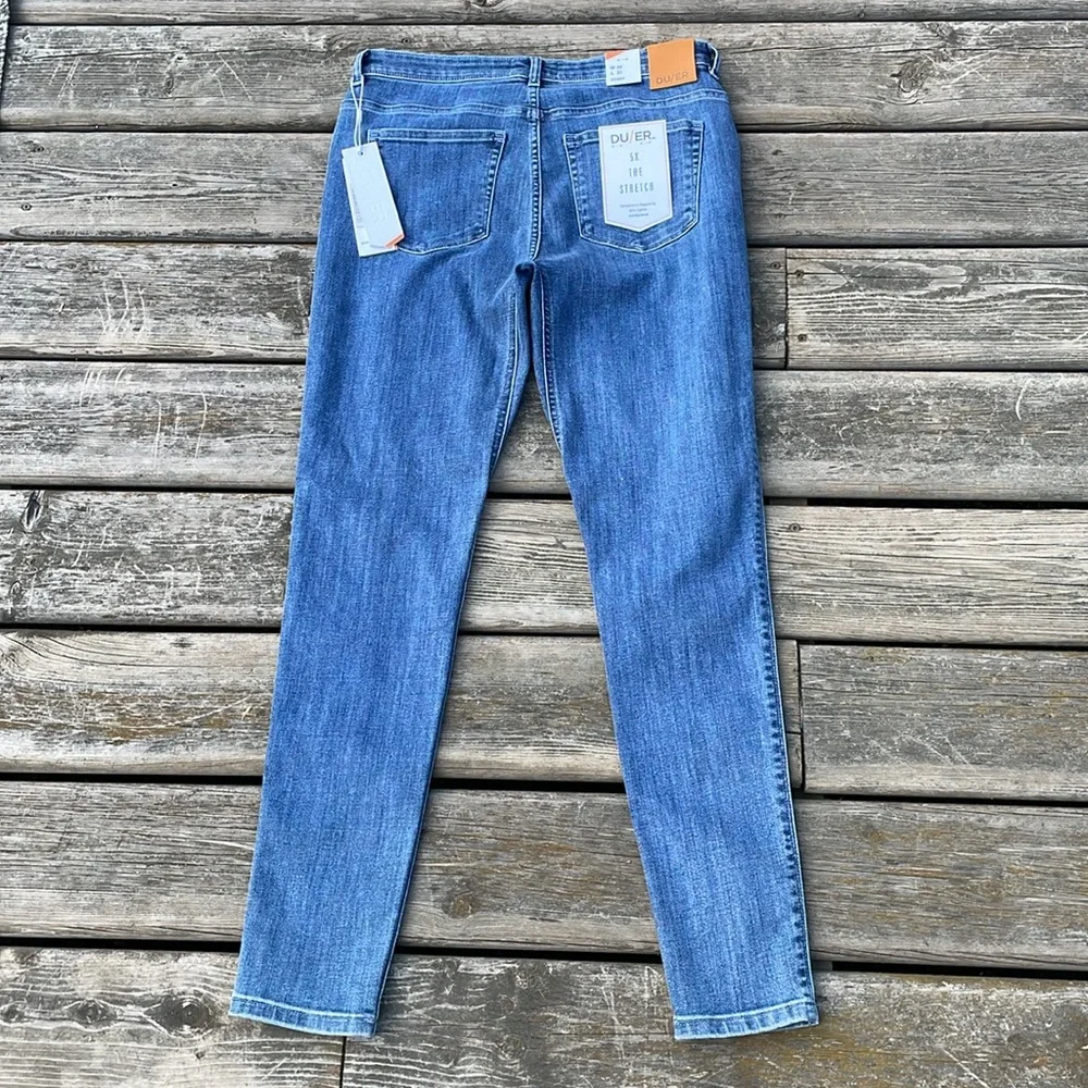 NWT DU/ER Duer Performance Denim Skinny Indigo - Picture 14 of 16